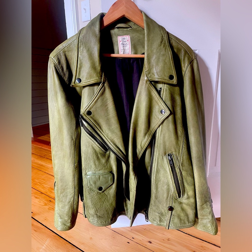 We The Free Leather Jacket